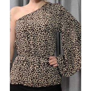 Leopard dress shirt
